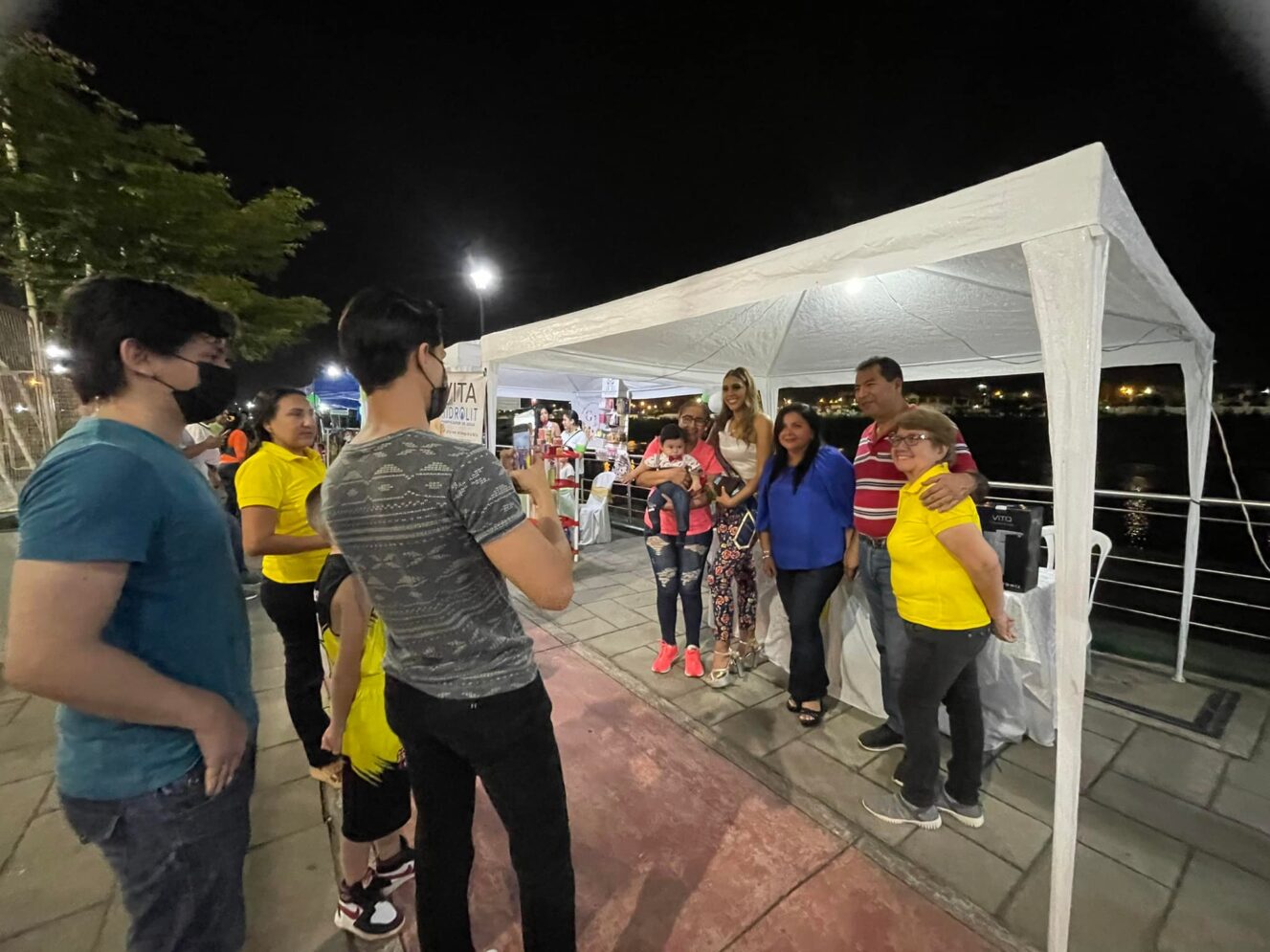 Quevedo Miss Ecuador deleitan con su presencia en la Ruta del Río