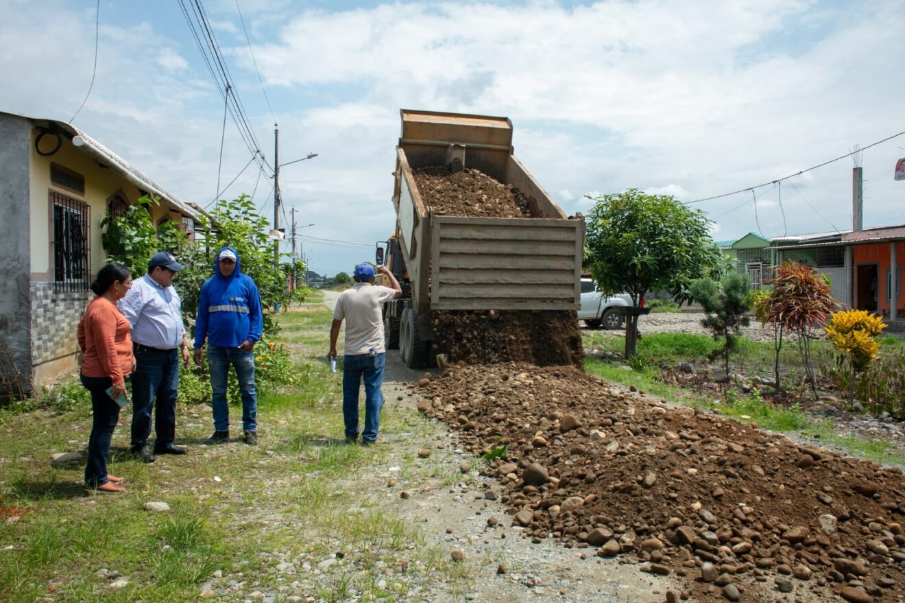 Alcalde De Babahoyo Recorre Obras En La Uni N Aldia Noticias De Los