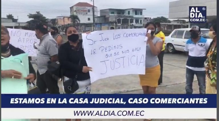 Comerciantes pierden juicio, jueza falla a favor del Gobierno Municipal de Quevedo
