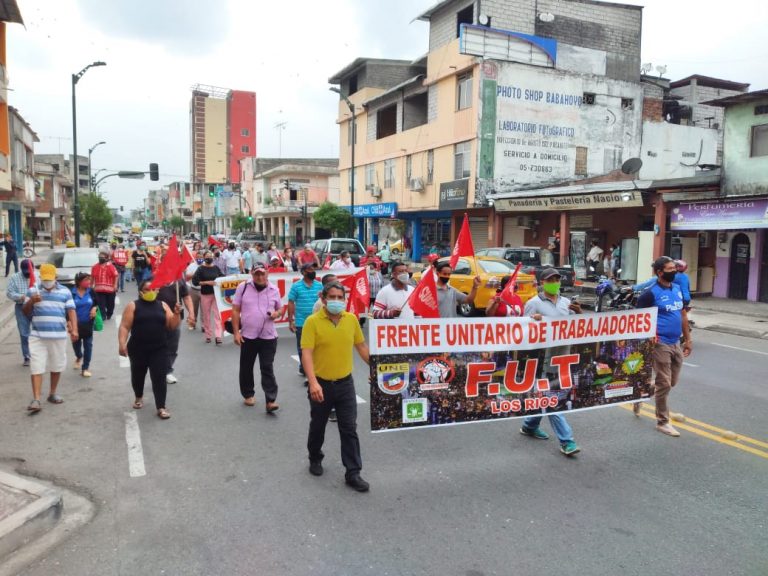 Frentes sociales y trabajadores se movilizarán hoy en todo el Ecuador