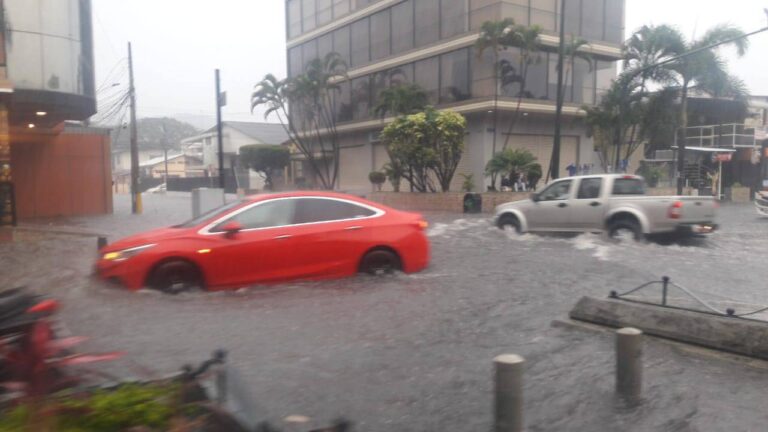 La lluvia del domingo causó estragos y superó registros históricos de diciembre