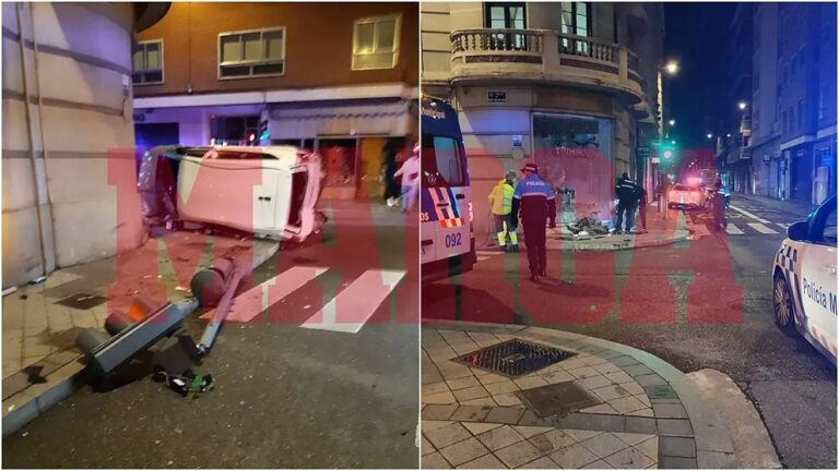 Plata provocó accidente y duplicó la tasa de alcohol permitida en la sangre