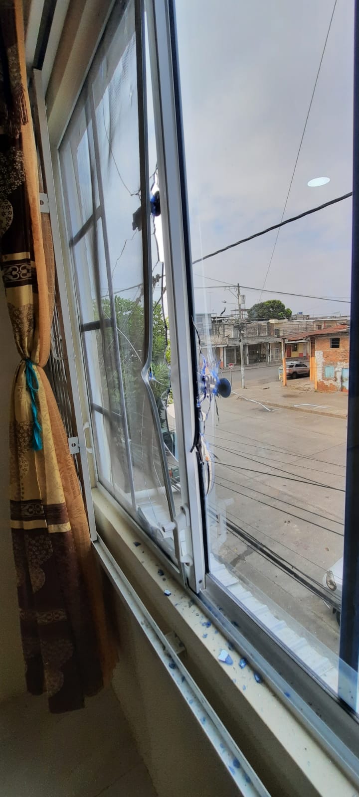 Casa baleada en Babahoyo, según los propietarios, se trataría de una equivocación