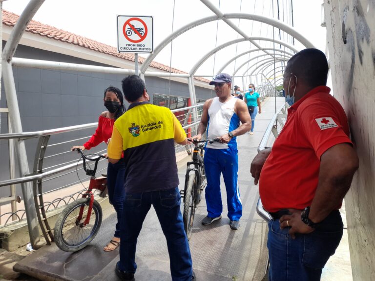 Cierre temporal del puente peatonal El Salto por mantenimiento