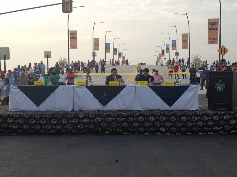 Babahoyo recibió el puente más largo de la provincia 