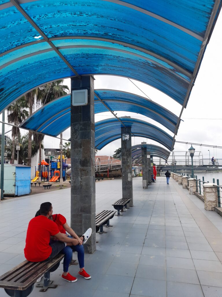 Malecón en la Plaza del Artista se está dañando cada día más