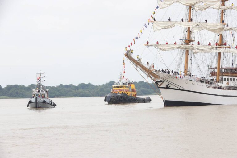 Buque Escuela Guayas regresa tras su gira internacional 