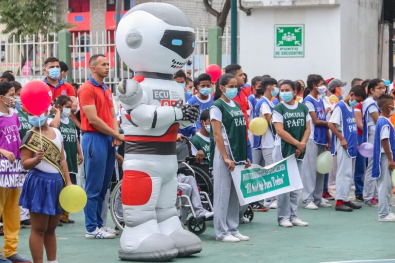 UTB realizó mini olimpiadas con varias unidades educativas 