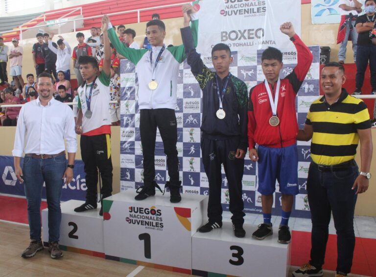 Adolescente quevedeño ganó medalla de oro en Juegos Nacionales