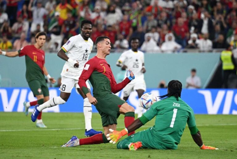 Portugal gana 3′- 2 a Ghana