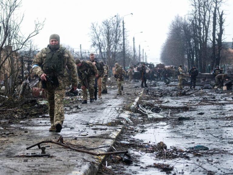 Rusia atacó con drones a Kiev, la capital de Ucrania