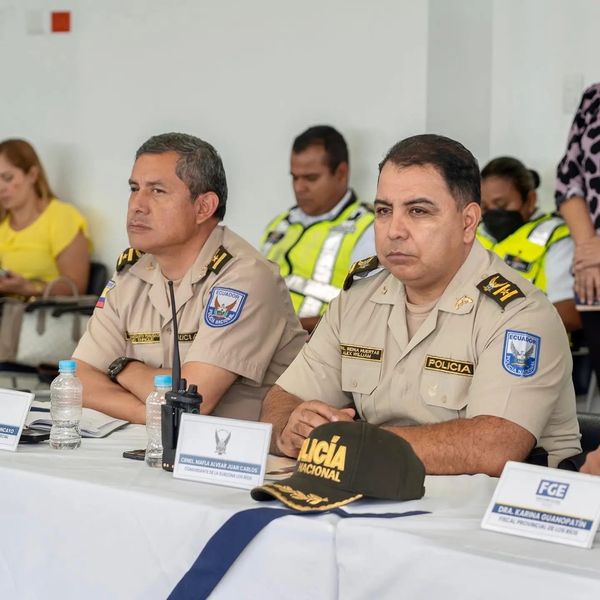 Varias instituciones coordinan acciones por la seguridad de Los Ríos