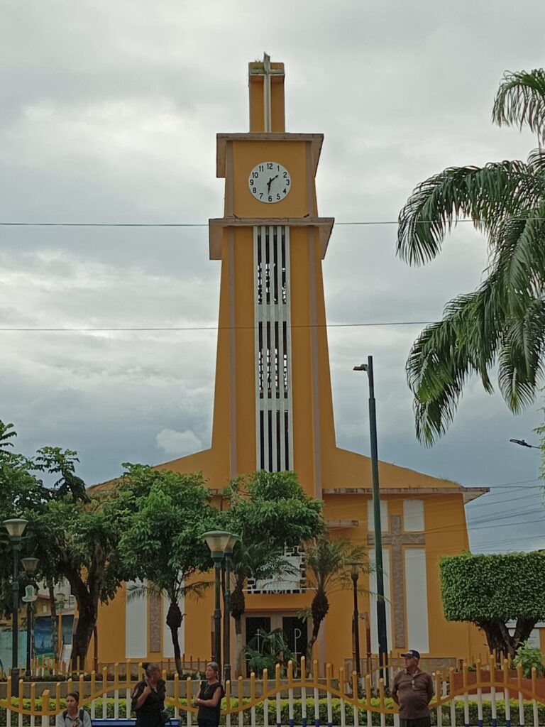 La imponente iglesia Nuestra Señora del Carmen 