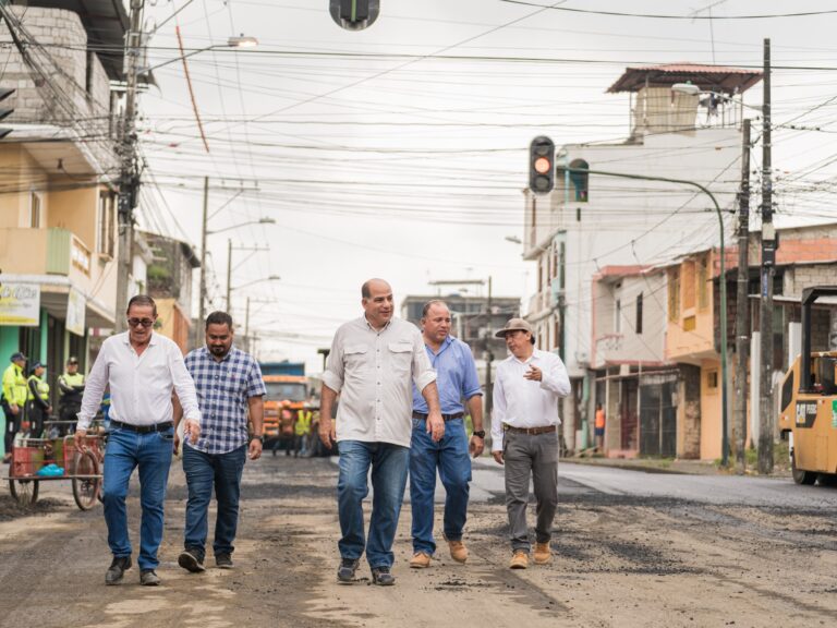 120.000 metros cuadrados y calles intervenidas en Babahoyo