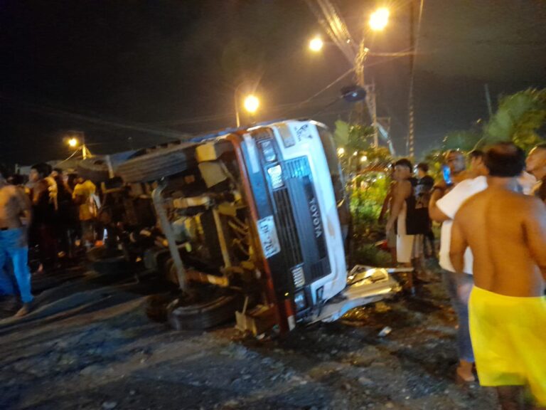 Ambulancia nunca llegó por un herido de un accidente en Babahoyo