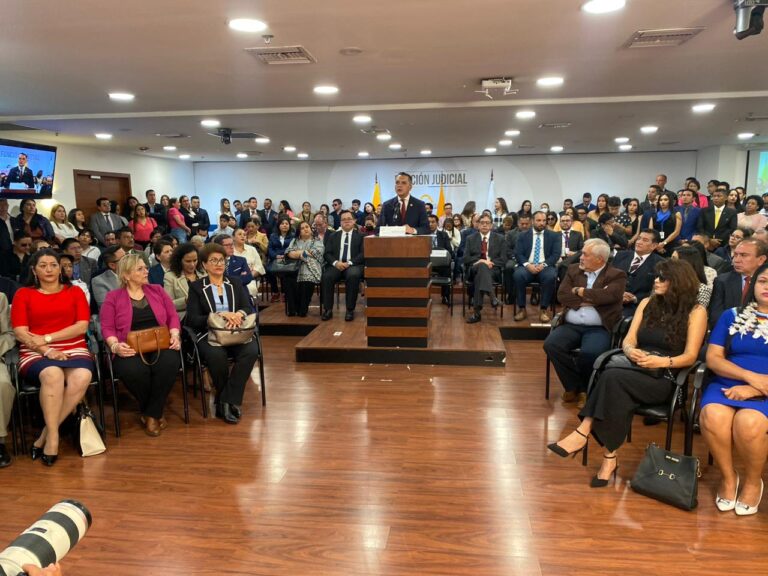 Presidente del Consejo de la Judicatura realizó un balance del primer semestre de su gestión