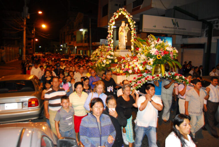 Inicio de celebraciones en honor a la Virgen de la Merced