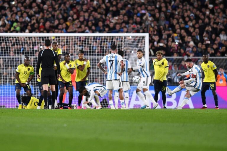 Eliminatorias: Argentina derrotó a Ecuador con un gol de Lionel Messi