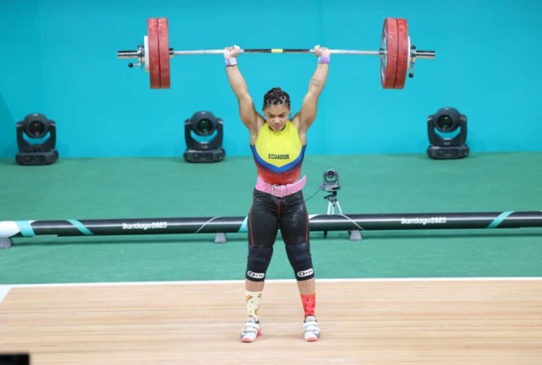 Panamericanos 2023: Angie Palacios ganó la primera medalla de oro para Ecuador