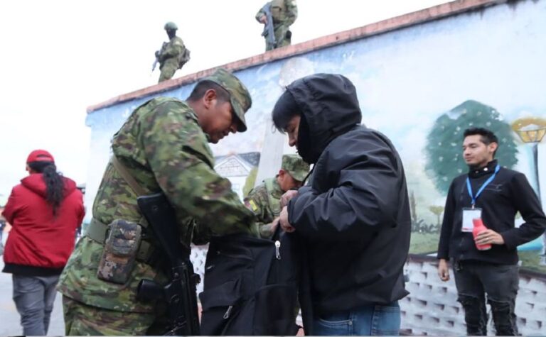 Resguardo militar y policial a recintos electorales inica este 11 de octubre