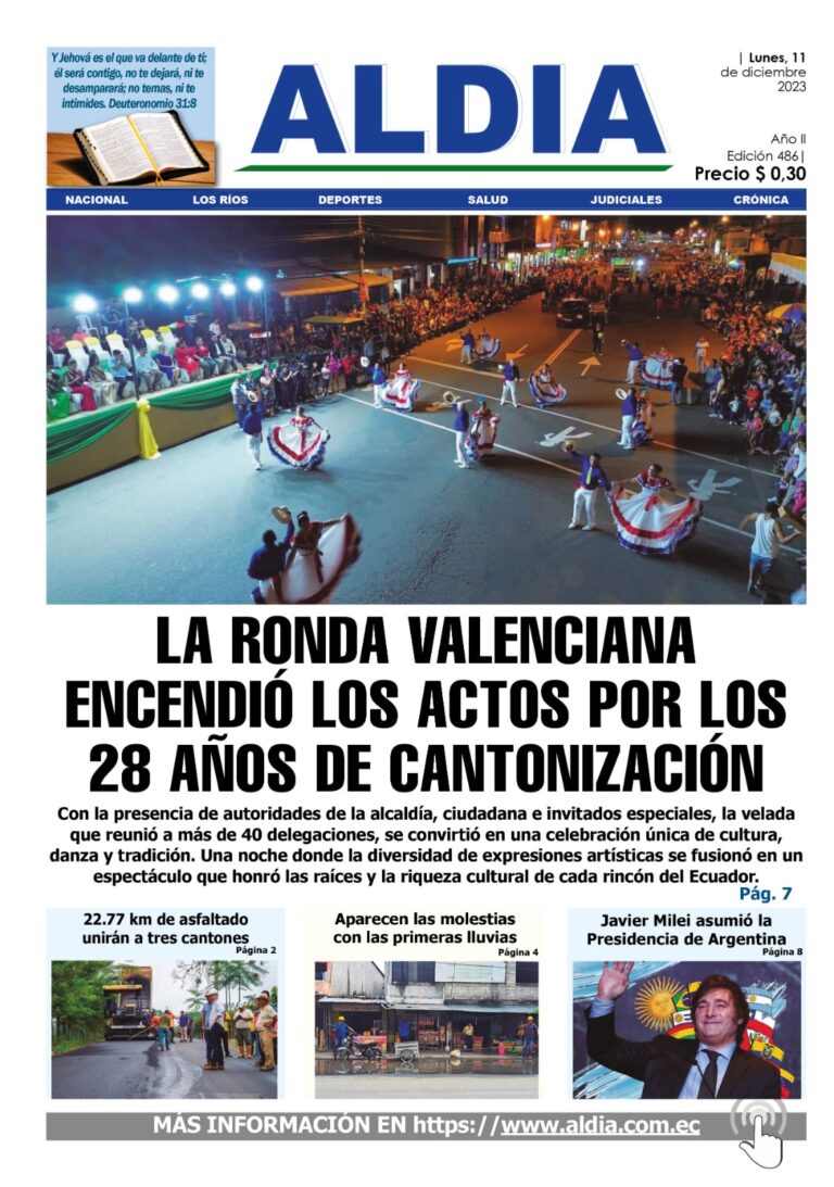 Edición 11 de noviembre 2023, Valencia vivie sus fiestas con la ronda valenciana