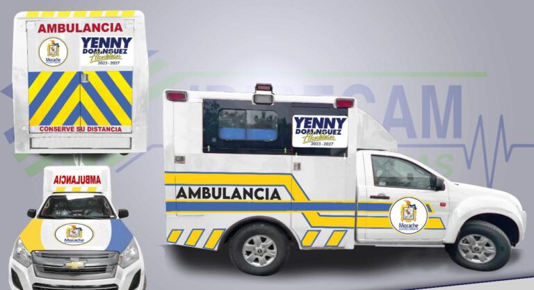 Nueva ambulancia para el bienestar de la comunidad de Mocache