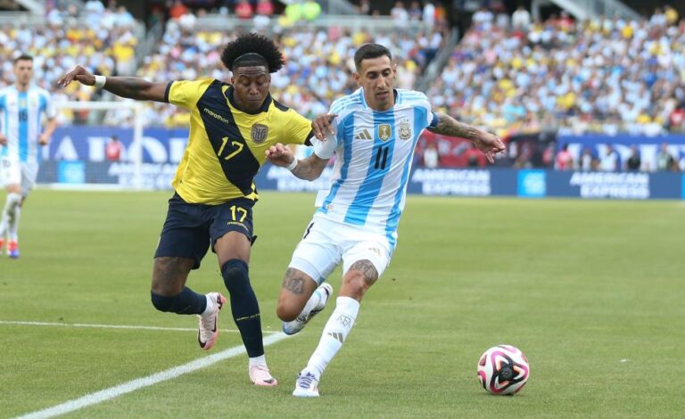 Ecuador busca romper la historia ante Argentina en la Copa América