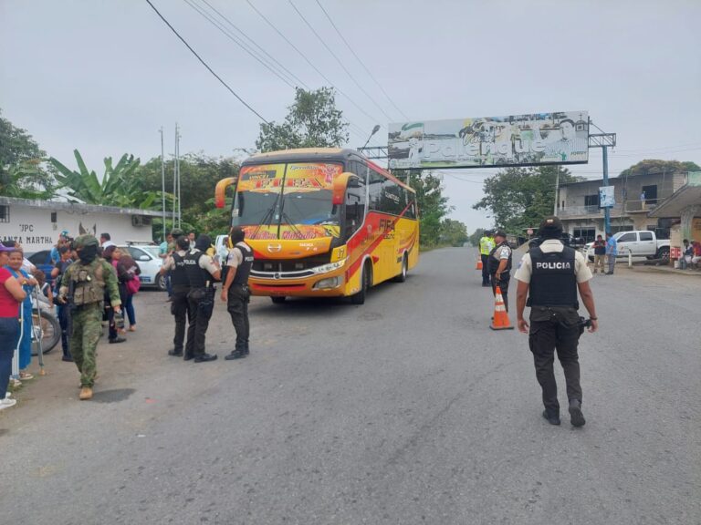 Operativos conjuntos en el cantón Palenque para garantizar seguridad ciudadana