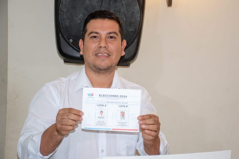 Geovanni Vega fue electo Director Provincial de RC5 en Los Ríos