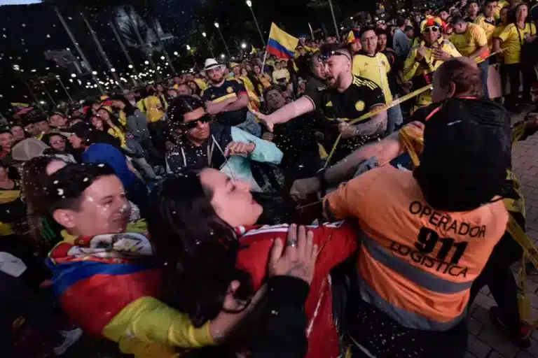 Cuatro muertos en Bogotá tras la final de la Copa América