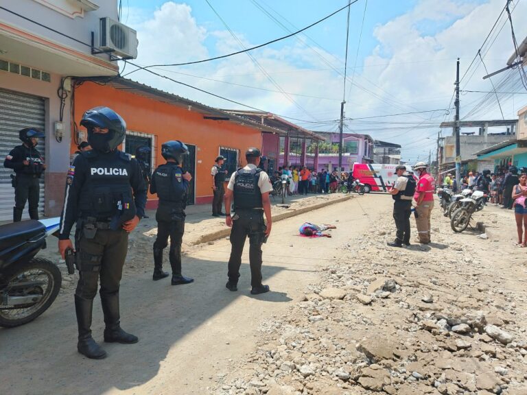 Jonathan Giovanny Benavides, de 22 años, es asesinado a plena luz del día en Ventanas