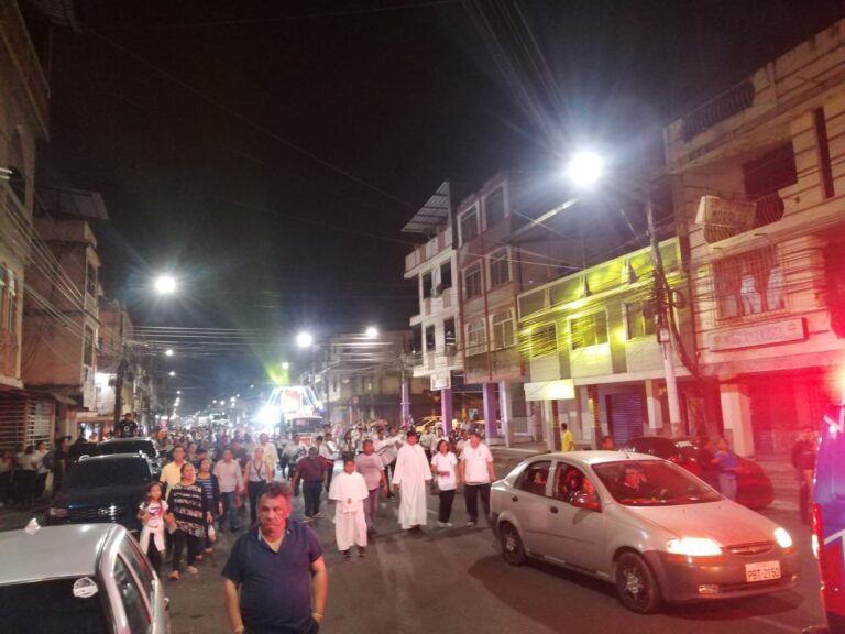 Llegó septiembre y la capital, Babahoyo, inició los actos en honor a la Virgen de La Merced