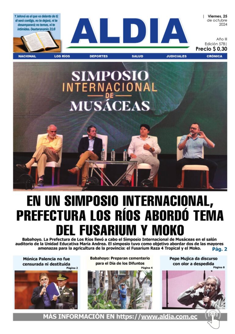 Edición 25 de octubre 2024, Simposio en Babahoyo