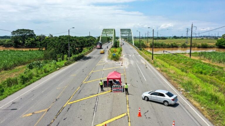 Puente del Paso Lateral de Babahoyo será reparado tras cuatro meses de cierre