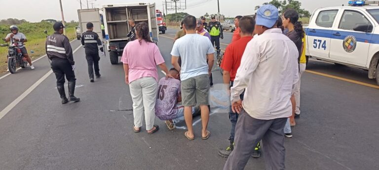 Guayas: Dos motorizados pierden la vida en trágico accidente cerca del cruce de Milagro