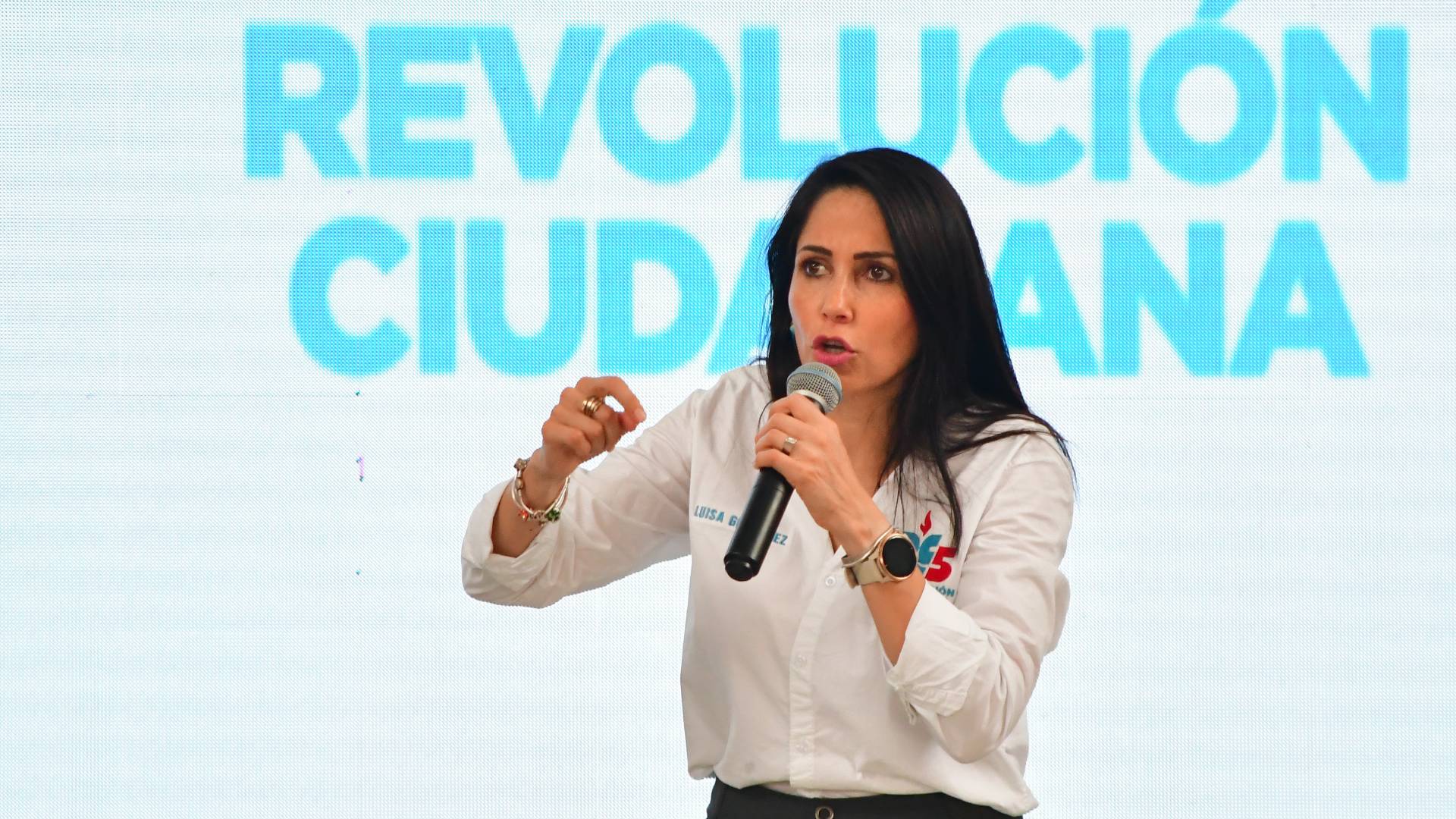 Luisa González califica de “trampa, fraude y mentira” la prohibición de ...